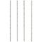 12 Pack: Metal Faceted Rondelle Beads, 2mm by Bead Landing™